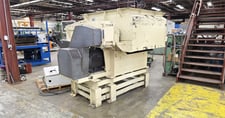 Vecoplan #RG-52/100-SPK, 52" x 58" single shaft shredder, 75 HP, PLC