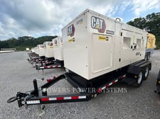 Caterpillar #XQ230, diesel generator set, trailer mount, T4F, 5 hours, 2024