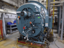 300 HP Cleaver-Brooks #CBLX-E-200-300-150ST, High Pressure Nat Gas Steam Boiler, 150 psi, 12,247,000 BTU/hr