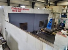 Giddings & Lewis #410, CNC horizontal machining center, Fanuc 16iM, 129.9" X, 82.6" Y, 78.7" Z, 6000 RPM, 120