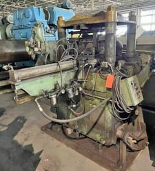 60 Ton, Tishken #CO-20-18-60, cut-off press, 2.5 stroke, air clutch, mounting base