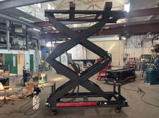 4000 lb. Handling Specialty hydraulic scissor lift/lift table, up to 10' lift