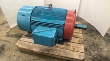 200 HP 1800 RPM Siemens M3474, Frame 447T, TEFC, 4P, 460 Volts