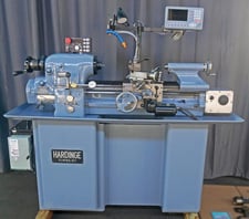 11" x 18" Hardinge #HLV-H, Super Precision Toolroom Lathe, 6" swing over cross slide, 1-1/4" bore, 125-3000