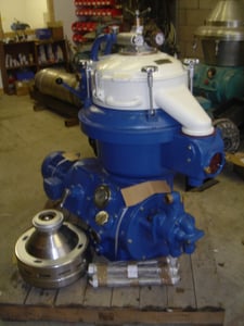 Alfa-Laval #MAPX-207S-14-60, Stainless Steel Disc Bowl Centrifuge, 310-1519 gal/hr, reconditioned