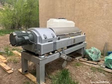 Alfa-Laval #Aldec-G2-40, Solid Bowl Decanter Centrifuge, 316 Stainless Steel, 4000 RPM, 30 HP, legs, 2007