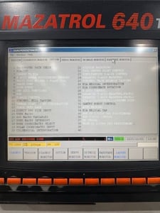 Mazak #Multiplex-650, CNC lathe, 24.4" swing, 18" chuck, 3-jaw, 3.4" bar, 76.7" centers, 50 HP, 2800 RPM, 12