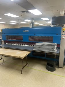 2-Lane Chicago #S-14-2000, Folder Crossfolder w/Large Piece Stacker, CHI panel, VFD, 480 V., 2006