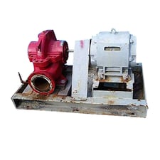 700 GPM @ 100' TDH, Itt Bell &Gossett #HSC3-10.500-LHR-CN6279, centrifugal pump, 25 HP