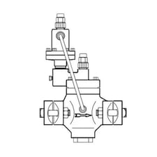 2.5" Hansen Technologies #HA4A, pressure regulator