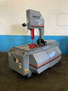 18" x 22" Marvel #Series-8-Mark-III, vertical band saw, 15' 6" x 1-1/4"blade, coolant, 2 HP, 2006
