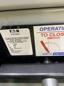 1200 Amp. SB3 REV A Switchboard, 208Y/120V, with Eaton Pringle Switch, 480V.