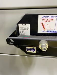 1200 Amp. SB3 REV A Switchboard, 208Y/120V, with Eaton Pringle Switch, 480V.