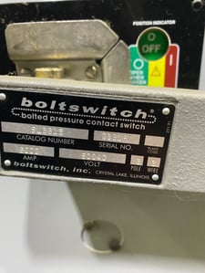 6000 Amp. SB3 REV A Switchboard, 208Y/120V, with Bolt Switch SL3615, 600V.