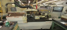 9.1" x 13.8" Mitsubishi #RA23, CNC angle head cylindrical grinder, 15.9" x 5" x 2" wheel