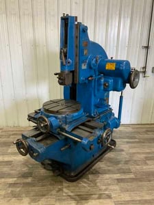 6" Pratt & Whitney, vertical slotter, 15" table to ram, 10" vertical adjustment of ram, 3 HP