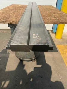 73" L, Joggle press brake die set, 1-1/4"die width, 2-3/4"die height, 1/2"tang