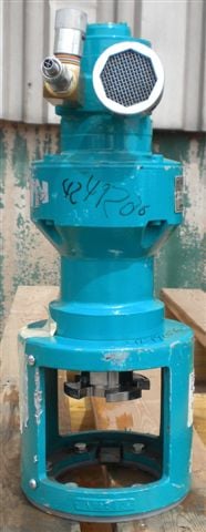 Brawn #BDA1000C, Air Operated Agitator, Fixed Mount, Open Tank Design, Requires Shaft & Blade