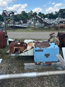 25 HP Chemineer, Motor w/Gearbox Drive System, 1800 RPM In, 56 RPM Out