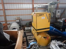 Kaeser #SM11, Air Compressor, w/Pressure Tank, 200 psi @ 500°F, 1995