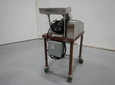 Fitzpatrick #DAS06, Fitzmill Stainless Steel Mill, Pan Fed, On Wheels
