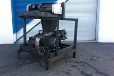 Fitzpatrick #DKAS-012, Fitzmill, Stainless Steel, w/3 HP Divelling Shredder, (2) 4" diameter x 24" L Rolls