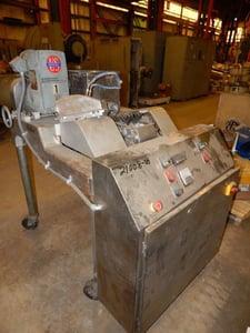 Fitzpatrick #DAS0-6, Stainless Steel Fitzmill Comminutor Machine, w/0.25 HP Screw Feed, 12" x 12" Hopper, 10