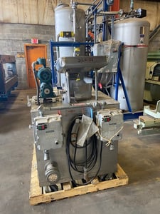 Fitzpatrick #UAS06, Fitzmill, Stainless Steel, Sharp/Blunt Hammer Knife Blades, Gravity Pan Feed, 0.25 HP