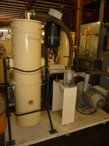 Piovan Material Blower w/Filter, w/ dust collect, 17.2 kW Motor, 230/460 V