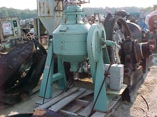 2 cu.ft. Paul O Abbe, Double Cone Jacketed Mixer, 150 psi @ 365&deg;F Internal & Jacket, 0 HP, 230-460 V, On