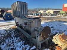 Bethlehem Company #1P1810JTB, Stainless Steel Porcupine Processor Vacuum Dryer, 18" diameter x 10' L Single