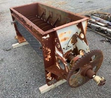 Strong Scott/Bepex #TDJ, Torus Disc Dryer, Carbon Steel, 28" width x 64" L x 36" D Trough, 150 psi @ 375°F