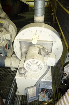 New York Blower #1708, Aluminum Pressure Blower, w/Polycool Unit, 10 HP Motor