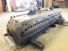 78.25" EDI, 3-Manifold Sheet Die, Upper Adjustable Lip, Fixed Removable Lower Lip, (2) Restrictor Bars, (2)