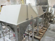 Hapman, Flex Screw Conveyor Feeder w/ Stainless Steel Bin, No Screw/Flex Screw Housing Included