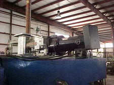 ColourMate, Volumetric Feeder w/Gravity Feed Hopper & Controls, 50 lbs/hr. capacity, Mounted at the Throat