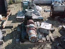 Prater #/N-PAV-8C, Stainless Steel Rotary Air Lock Feeder, 0.75 HP, 1725 RPM, 208-220/440 V