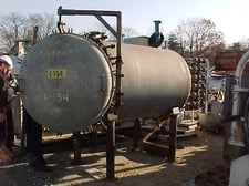 100 sq.ft. Sparkler Filter #HR-100, Pressure Leaf Filter, 42" diameter Horizontal Tank, Vertical Leaves, 60
