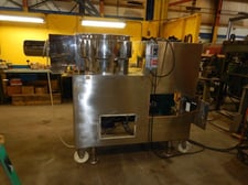 Luwa Marumerizer #QJ-700V, Stainless Steel Spheronizer, 700 mm diameter Bowl, 300-700 RPM, Side Product