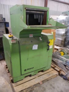 10" x 18" Rapid #1018-K, Granulator, 3-Knife, 3/8" Discharge Screen, 20 HP, 230/460 V, No Blower, 1997