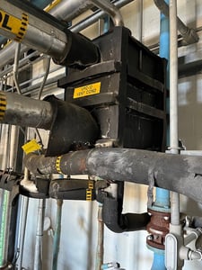 150 psi shell, 150 psi tube, Xchanger, Stainless Steel Shell/Tube Heat Exchanger, 450&deg;F, 2002