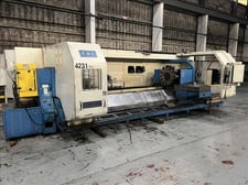 L & L Machinery #LL950-4000, CNC lathe, Fanuc 0iTD, 37" swing, 1884" centers, 3-jaw front & rear chuck, 2009