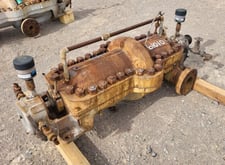 375 GPM @ 1750' TDH, Ingersoll-Rand #2.5CNTA, horizontal multi-stage centrifugal pump, counter clock wise