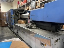 500 Ton, 77 oz., JSW #J500EII, injection molder machine, 61.02" daylight, 31.9" x 31.9" tie bar spacing