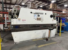 175 Ton, Accurpress #717512, CNC press brake, 12' overall, 124" between housing, 8" stroke, 10" throat, 14"