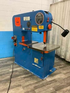 36" x 13" DoAll #3613-20, vertical band saw, 26" x 26" table area, tilt table, blade welder, 3 HP, 1982