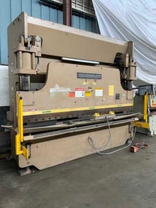 175 Ton, Cincinnati #175CBIIx10, hydraulic press brake, 12' overall, 126" between housing, 10" stroke, 8"