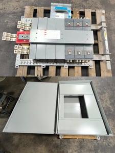 Image for 1200 Amps, ABB GE, IN2412BL3H1, ReliaGear neXT Power Panel, 480Y/277 Volts, 3PH, 4W, 3R, 36 space, 6 breakers, AS IS