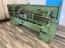 17" x 60" Nardini #ND-1760E, gap bed engine lathe, 10.625" swing over cross slide, 3-JAW 12" chuck, 10 HP