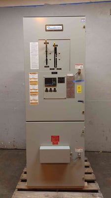 600 Amp. Russelectric RTS03-AB0B6003AMF1-RPTCS05, Transfer Switch, 277/480 VAC, 3PH, 4W, 2015